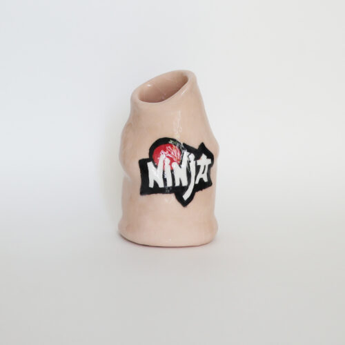 Arnaud Enroc - Ladyboyshit - Pot vase Ninja - Ceramic - 2020